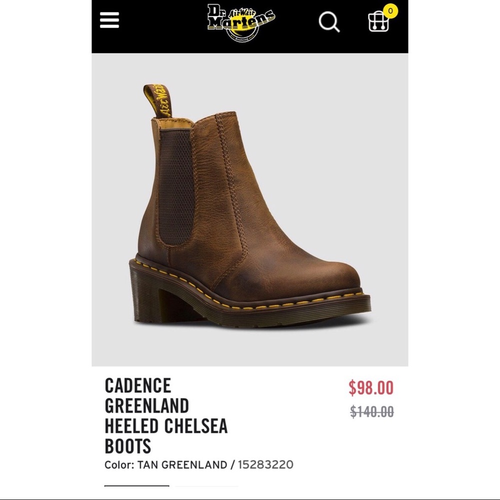 Cadence Greenland Heeled Chelsea Boot